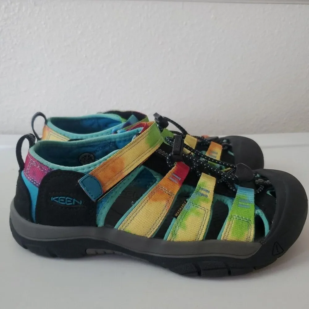 Keen Newport H2 Waterproof Sport Sandals Kids Sz 4 Trail Outdoors Closed Toe